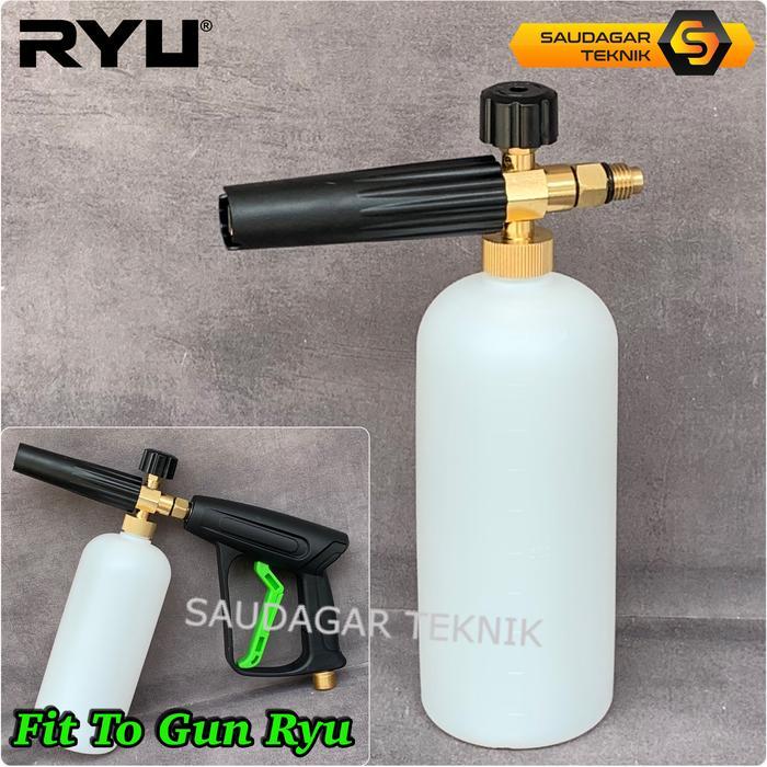 TERLARIS FOAM LANCE RYU RWP 100 Snow Foam Tabung Cuci Salju Jet Cleaner RYU RPW 100