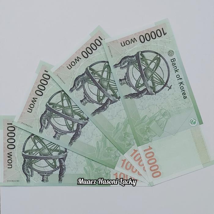 Terbaru Koleksi Korea Selatan Won Pecahan 10000 Won