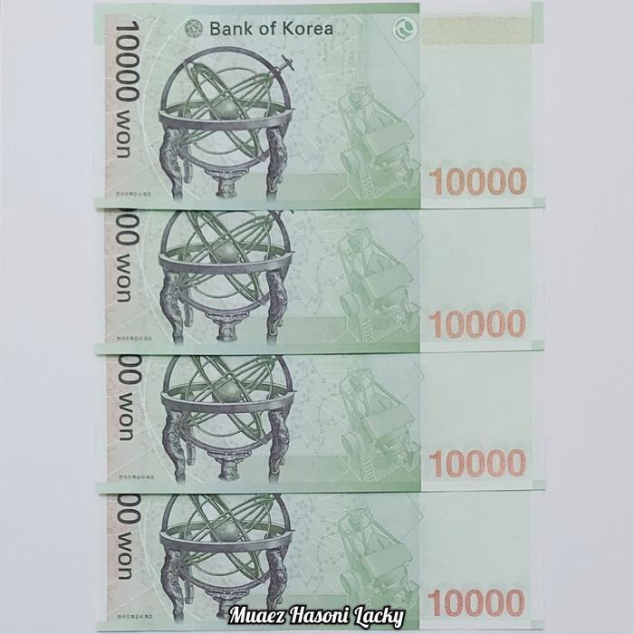 Promo Korea Selatan Won Pecahan 10000 Original