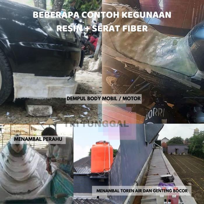 Resin Paket 100gr Komplit Bening Merah Lebih Hemat Jual Paketan Resin
