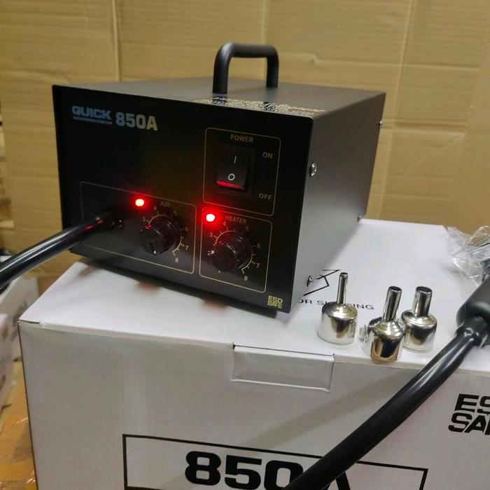 RELMARAMA INATOOLS Blower Quick 850A 600W Original CHINA / ORI PABRIK Alat Pembuka IC HP untuk