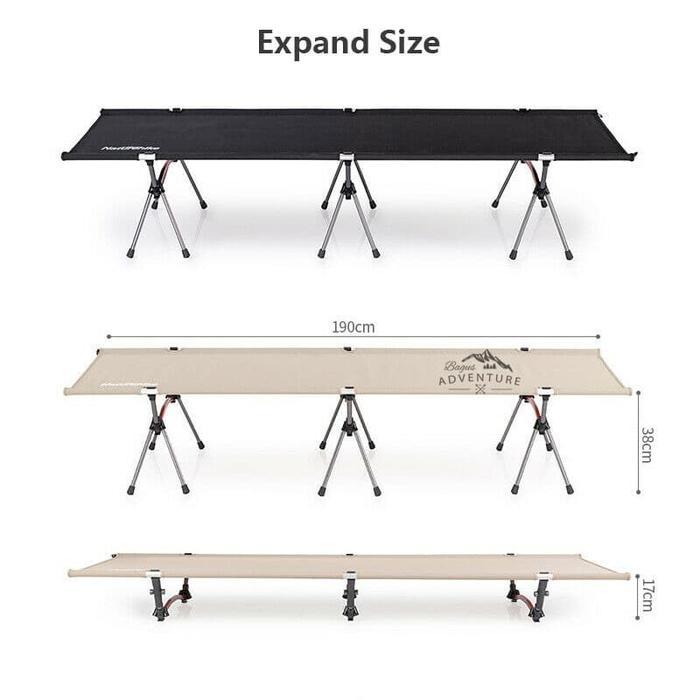 folding bed naturehike NH19JJ006 kasur lipat camping