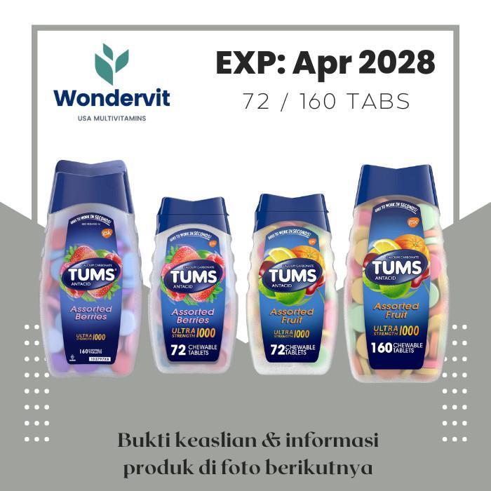 TUMS Ultra Strength Maag Asam Lambung Gerd Mual Heartburn Gas Relief