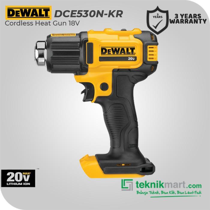 Dewalt Cordless Hot Gun / Pemanas Baterai 18V XR DCE530N (Unit Only) - DCE530N Only