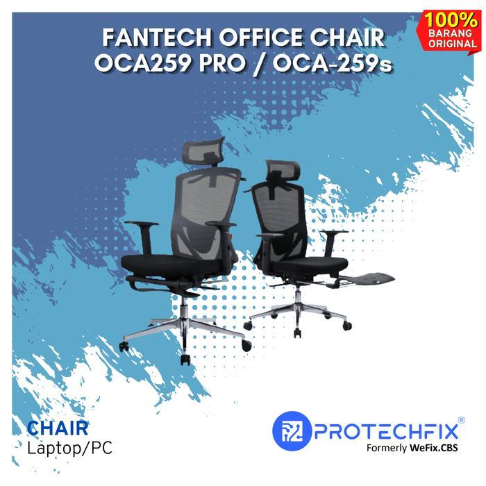 Fantech OCA-259s / OCA-259 PRO Office Chair - OCA 259 PRO, BLACK
