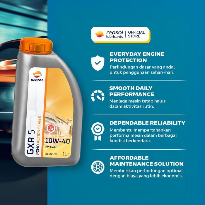 OLI MOBIL REPSOL GXR 5 SAE 10W-40
