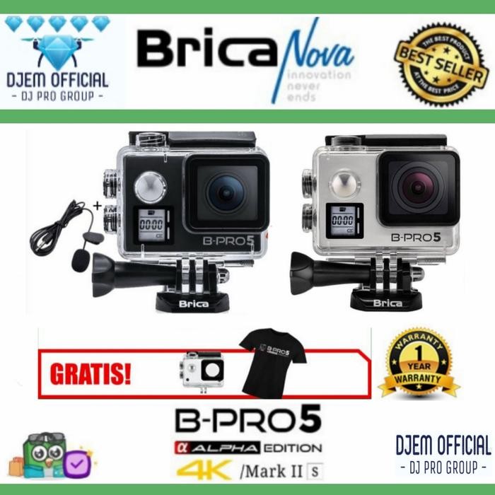 Brica B-PRO5 Alpha Edition Mark iis 4K Action Camera Brica BPRO5 Brica BPRO 5 Alpha Edition mark 2s