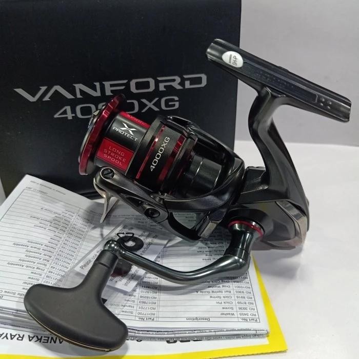 Reel SHIMANO VANFORD 4000XG NEW 2020 GARANSI RESMI 1 TAHUN