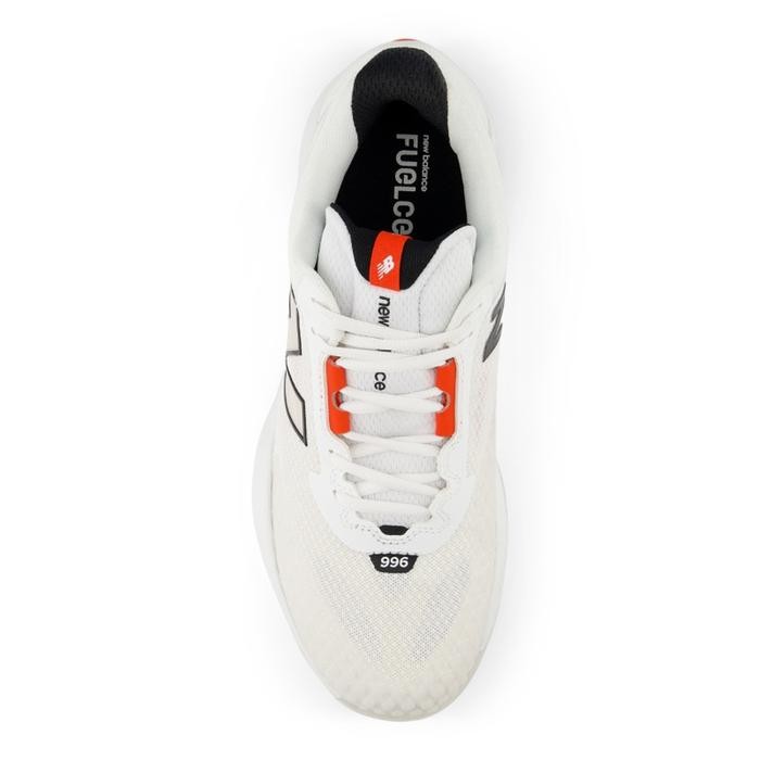 Seaptu Tennis Pria New Balance FuelCell 996v6 Shoes All Court Men's Tenis - White/Black/TeamRed