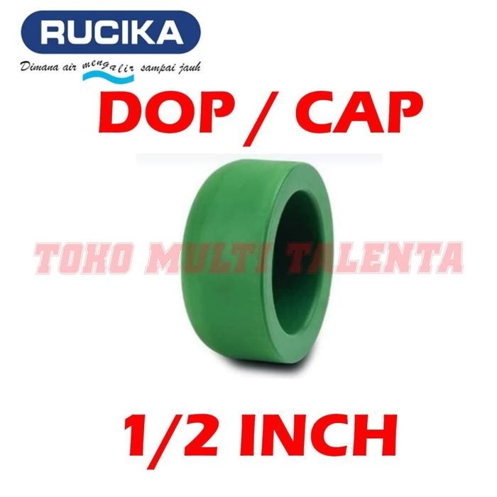 Dop 1/2" (inch) PPR / Cap 20mm PPR / Pipa Air Panas Dingin