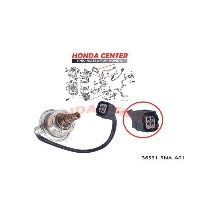 Jual Sensor 1 Oksigen Depan Atas Crv Re 2007 2008 2009 2010 2011 2000Cc Kode 096