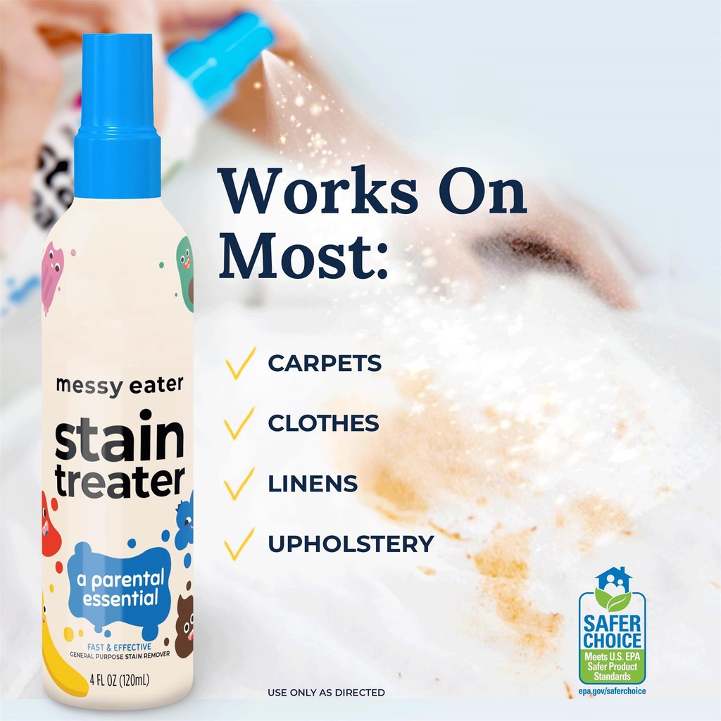 Stain Remover Spray Portable Stain Treater For Laundry Fabric Oil Remover Clothing Stain Remover For