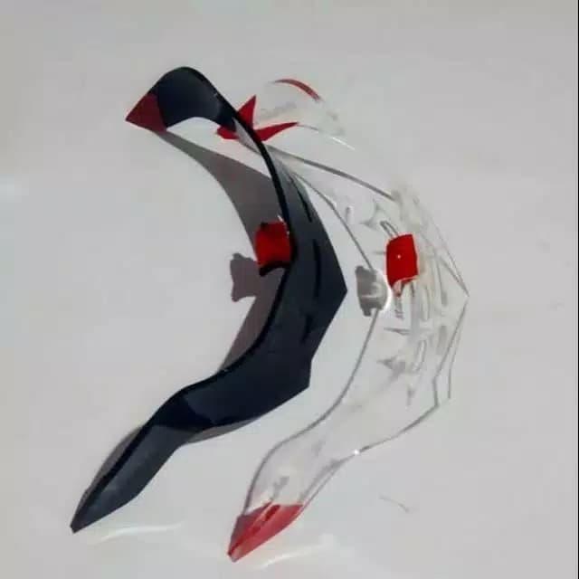 ORIGINAL spoiler helm/spoiler kyt r10 READY STOCK
