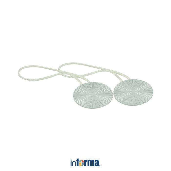 Sale Informa Tali Pengikat Gorden Alloy Luna - Silver