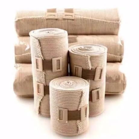 Terlaris Ready Bandage Elastic Perban Patah Tulang Kain Coklat 15Cm X 4,5M SALE