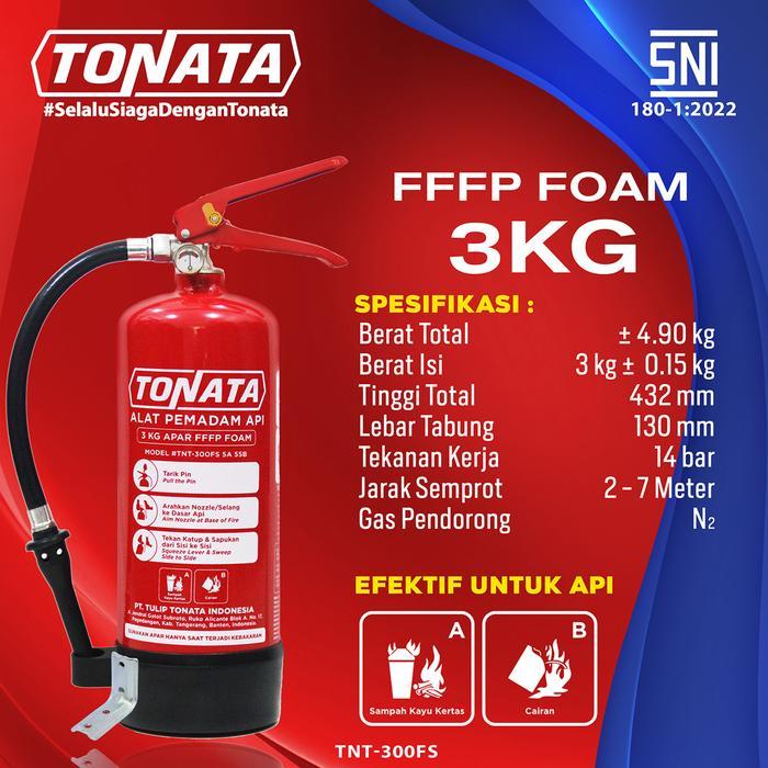 Apar 3Kg Tonata / Foam 3 Kg / Set Komplit