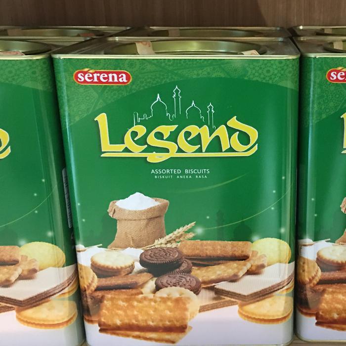 biskuit serena legend kaleng 580gr biskuit kaleng kue lebaran