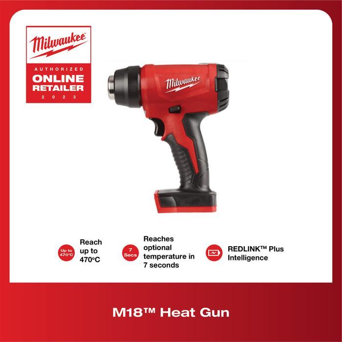 Milwaukee M18 Heat gun - alat pemanas milwaukee - Tanpa Baterai