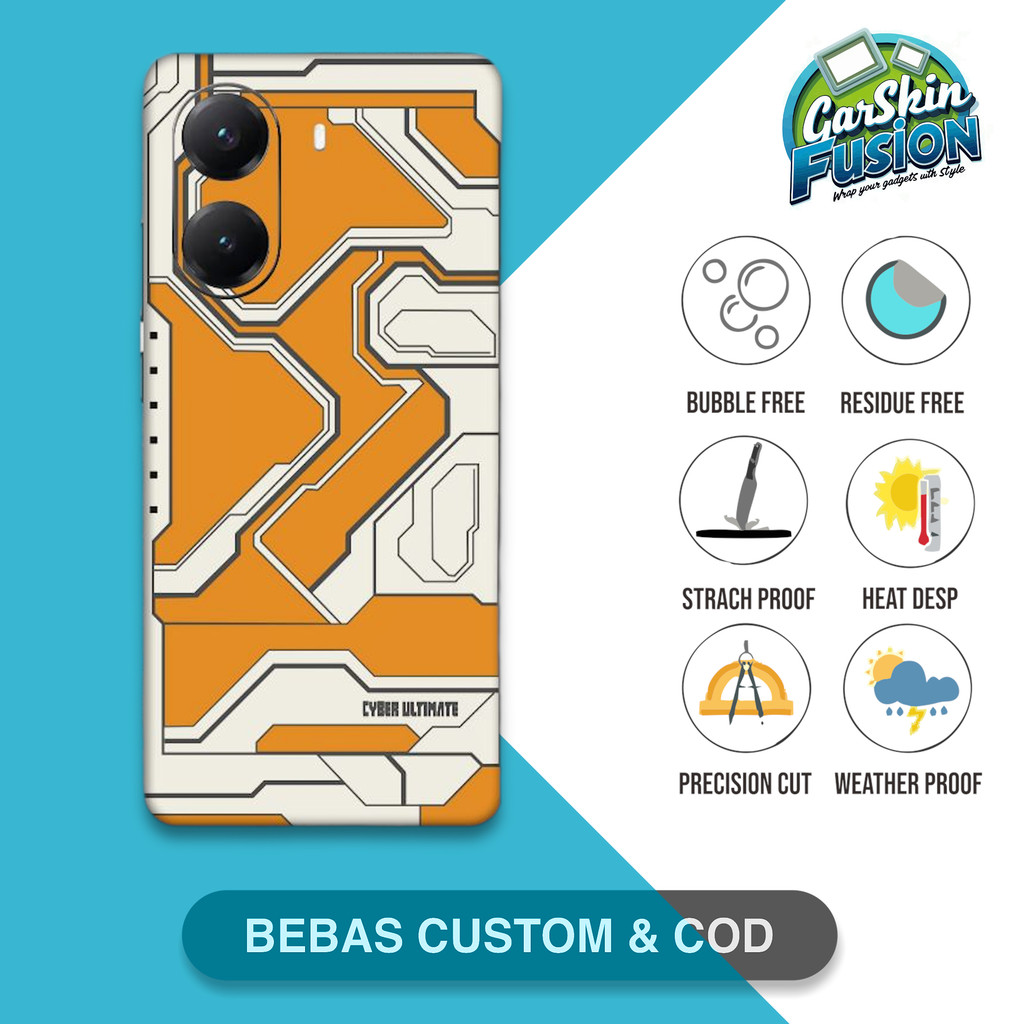 Garskin Skin Poco X7 Pro 5G Ultimate V2 Anti-Scratch Protector Case | by Fusion Kode - u2F