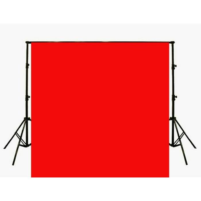KAIN BACKGROUND MERAH BACKDROP FOTO KAIN MERAH POLOS 2.5x3M