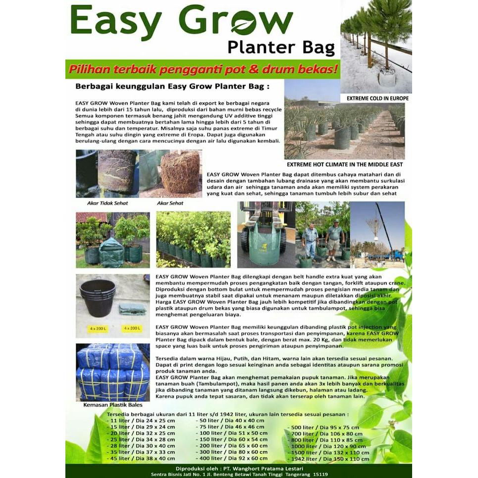 Easy Grow Planter Bag 100 Liter