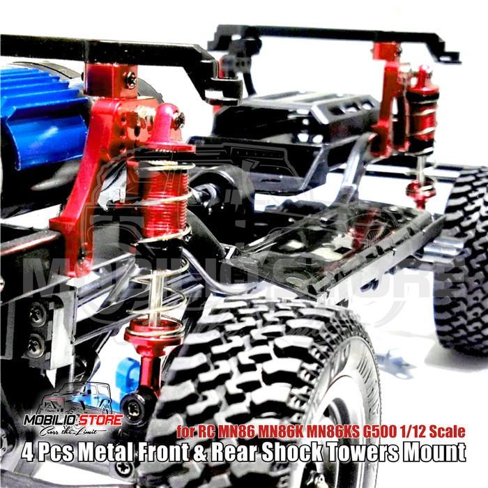 Metal Front & Rear Shock Tower Mount For Rc Mn86 Mn86K Mn86Ks 1/12