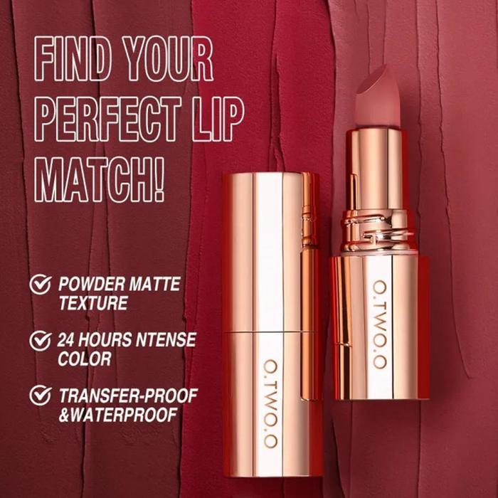 Azha- O.Two.O Soft Nude Lipstick Moisturizer Long Lasting Waterproof Lipstick