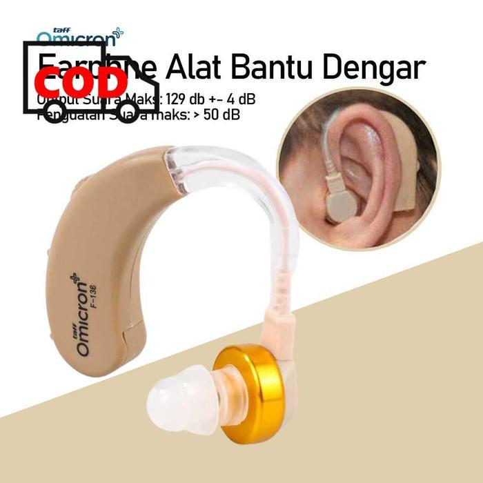 Alat Bantu Dengar Suara Jernih Pendengaran Orang Tua Jelas Tanpa Kabel Universal
