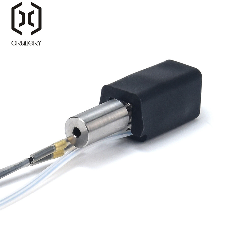 TERBAIK 3D printer artillery Sidewinder X3 x4extruder Wah glue nozzle thermistor heating tube kit
