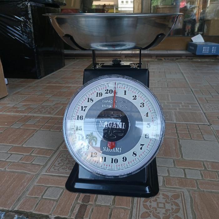Timbangan Duduk 20Kg Nagami / Timbangan Manual Duduk Jarum 20Kg