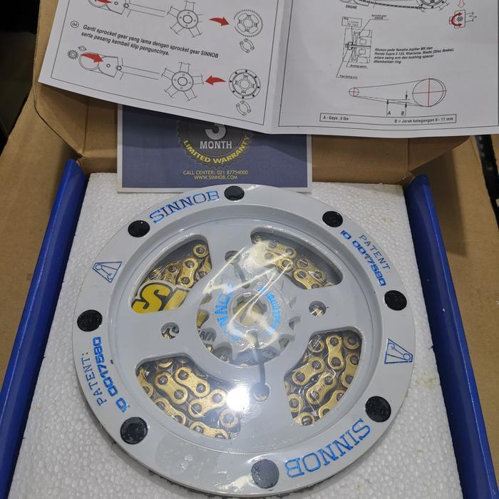 Gear Set Sinnob Megapro Lama