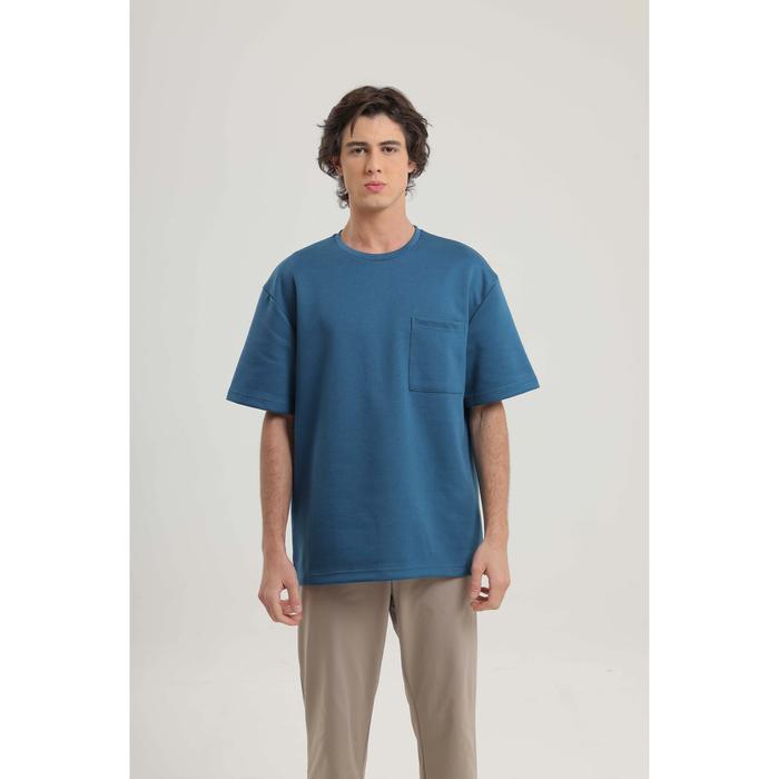 ASLI LAB - Molecule Oversize Tee Vol 4 - Legion Blue READY STOCK
