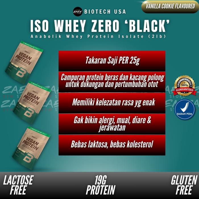 Biotechusa Vegan Protein 500 Grams Plant Protein Drink Powder Promo