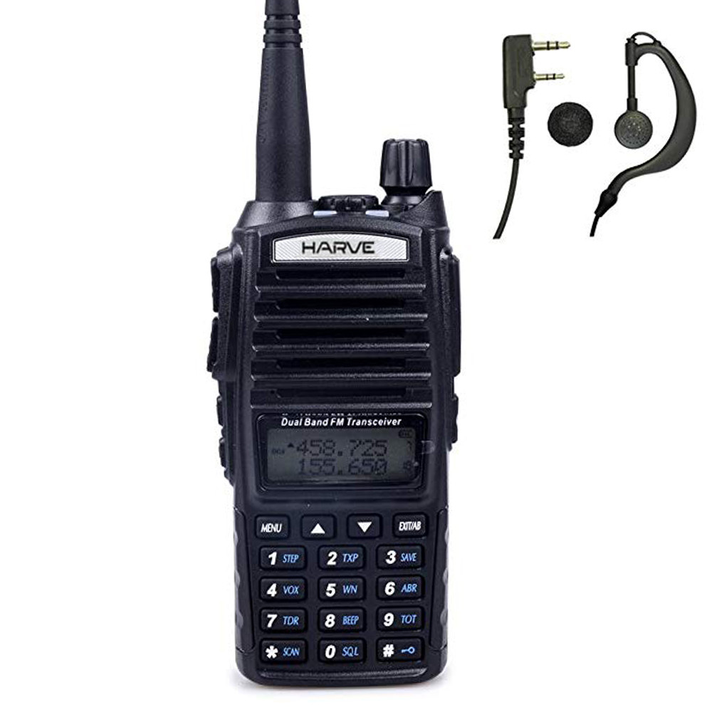 Handy Talky Harve HV-88 HT Harve HV88 Bukan Handy Talky Baofeng UV82 HT Baofeng UV82 Dual Band 5 wat