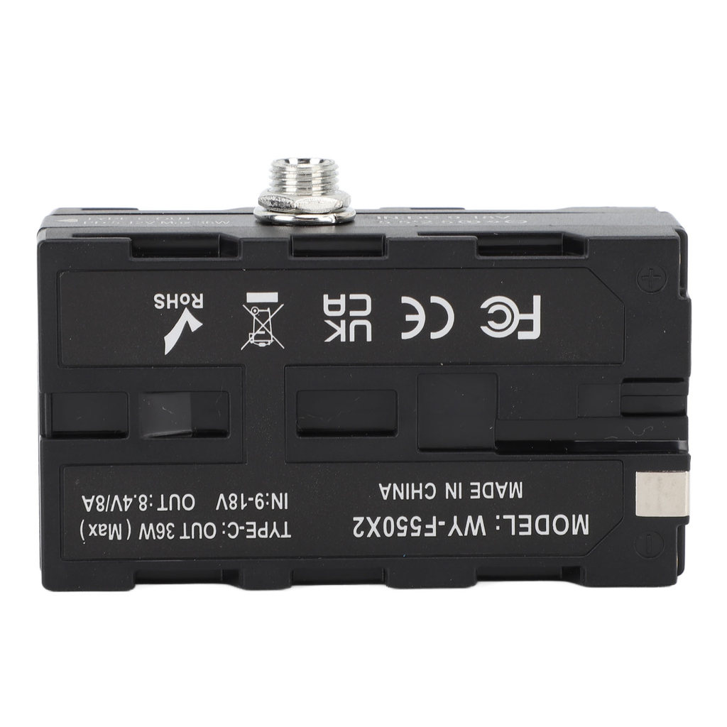 DC Dummy Battery Power Adapter Wide Compatible Circuit NP F970 Dummy Battery Flexible Output for Dig