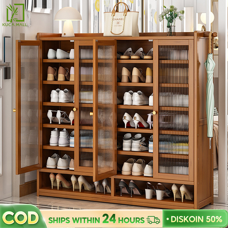 Lemari Sepatu Tekstur Lemari Sepatu Bertumpuk Lemari Sepatu Multifungsi Gaya Minimalis Modern
