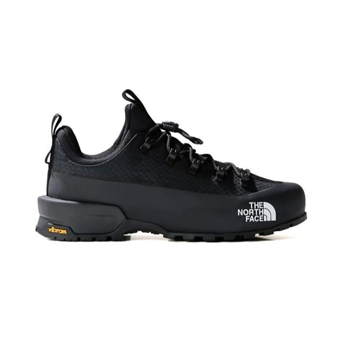 Sepatu trekking unisex the north face black colour