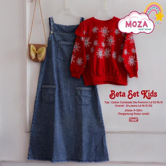 Bisa Bayar Di Tempat / Sabila Teen Overall Kids By Moza Sabila Set Kids Overall Jeans Anak Remaja
