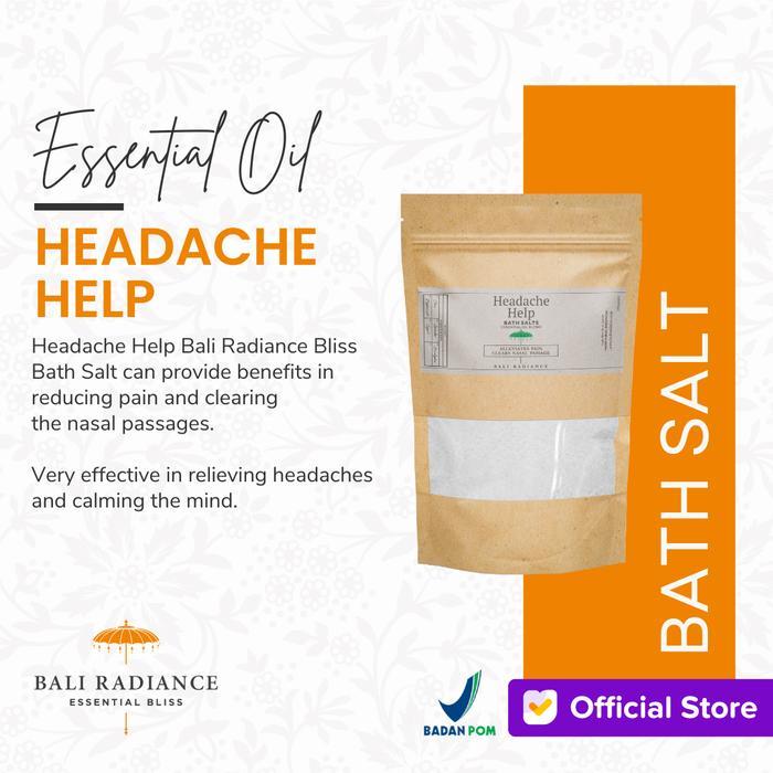 Bath Salt Headache Help Bali Radiance Bliss
