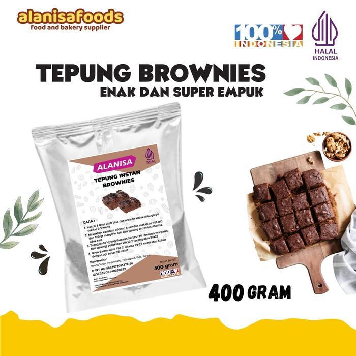 Tepung brownies coklat super nyoklat