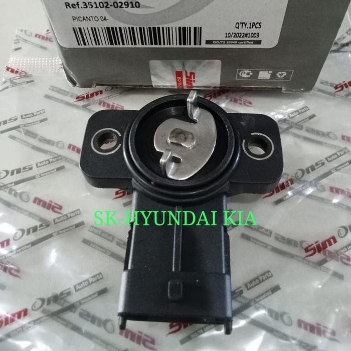 Sensor Tps Throttle Position 35102-02910 Kia Picanto Lama Cosmo