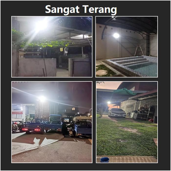 Garansi 10 tahun1500W Lampu Banjir Tenaga Surya Lampu Panel Surya Dalam Rumah Lampu Tenaga Surya Di