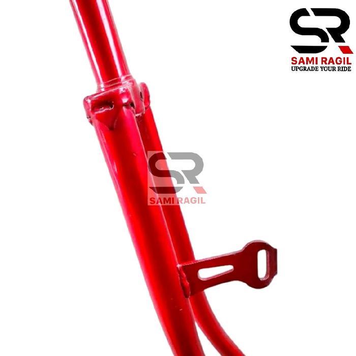 READY FORK SEPEDA 24 MINI GARPU POROK 24" INCH MERAH BIRU JENGKI STANDAR INSERT 22.2 GARBU STANDAR