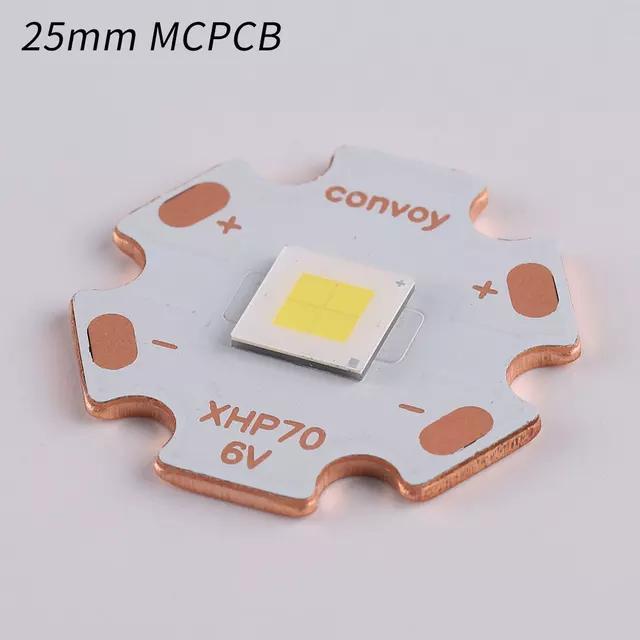 Ada Stok LED CREE XHP70.3 6V 70X70 DTP Original Convoy