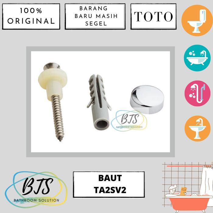 Ada Stok Baut closet TOTO TA2SV2 / baut kaki closet / TA2SV2