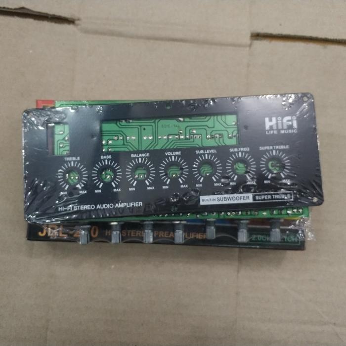 Kit HIFI Stereo Tone Control Super Treble+subwoofer JBL-220