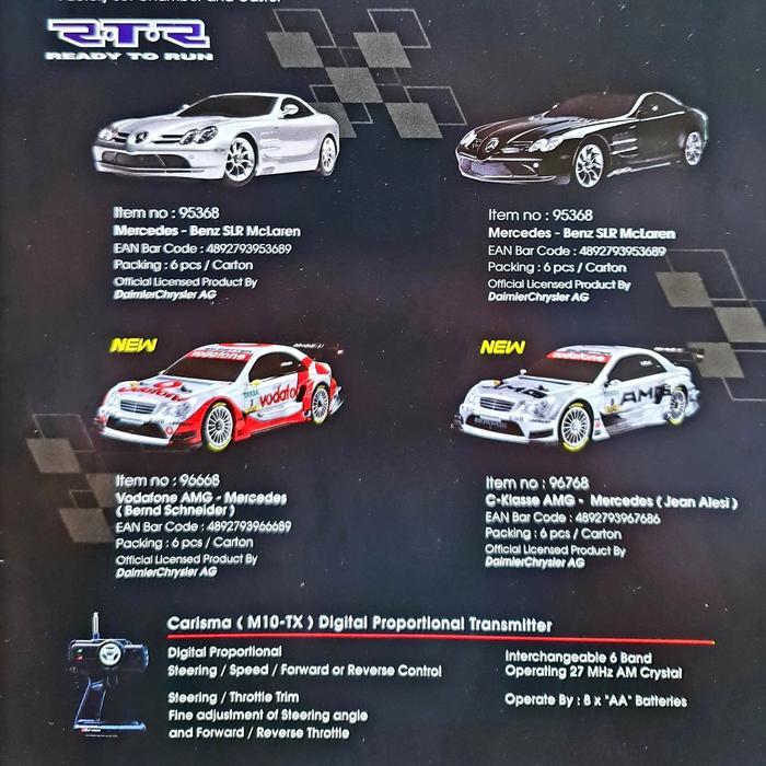 RC Carisma M14 RTR Mercedes Benz not RGT / Yikong