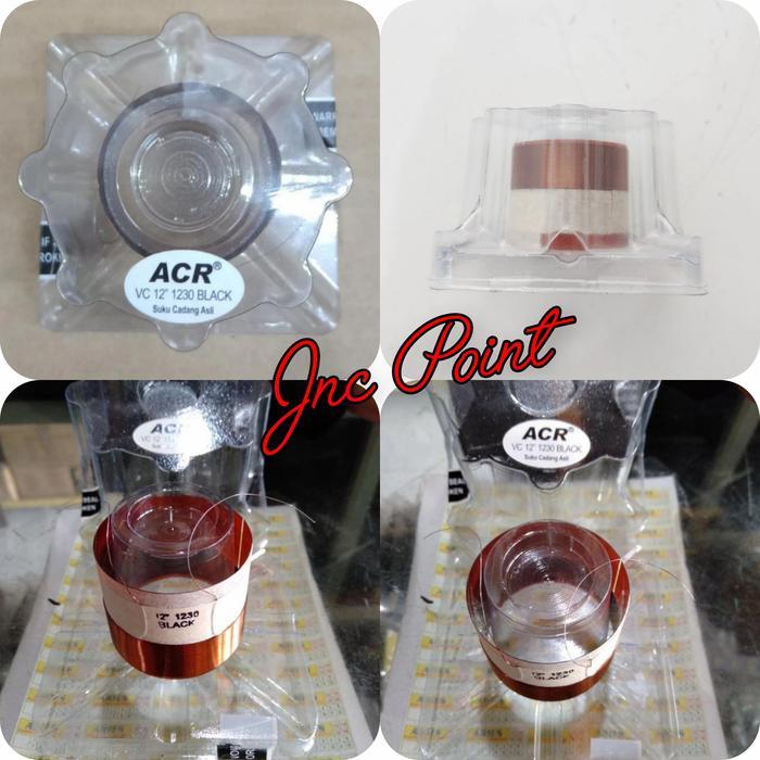Produk Pilihan Spull Speaker Acr Black 1230 / Spul Acr 1230 Black 12 Inch Voice Coil