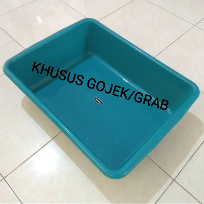 Bak Baskom Kotak Persegi Plastik Besar