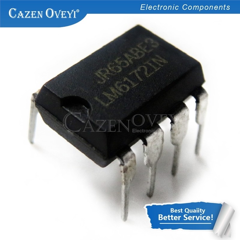 5pcs/lot LM6172IN LM6172 DIP-8 new original In Stock